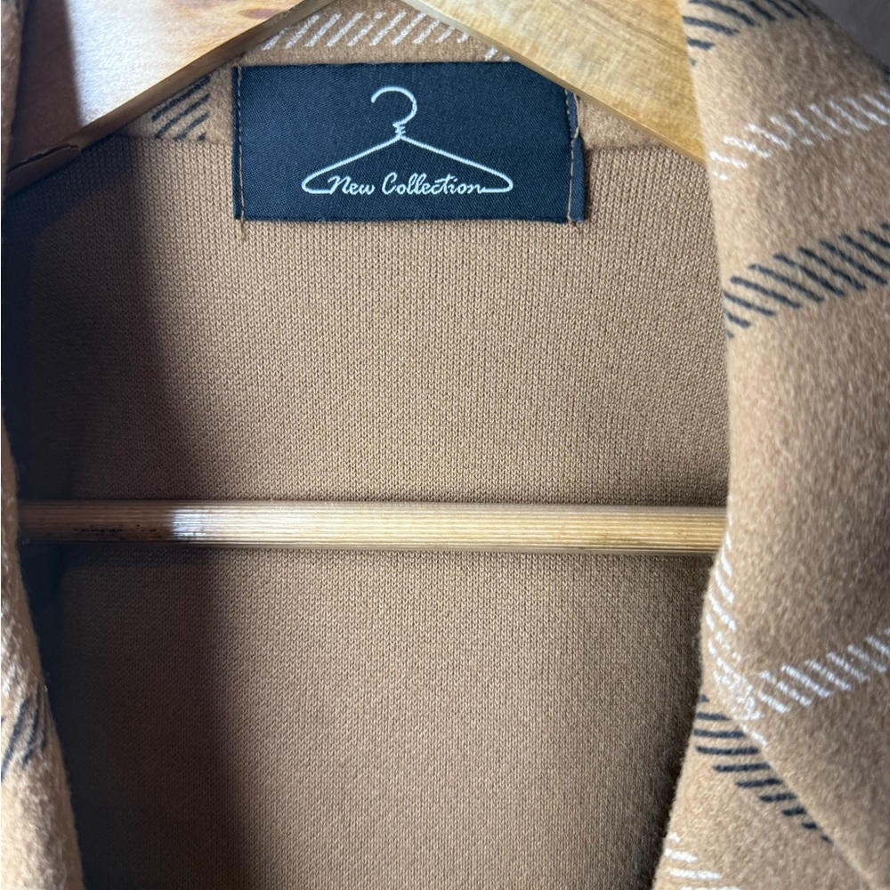 Women's Tan Pea Coat